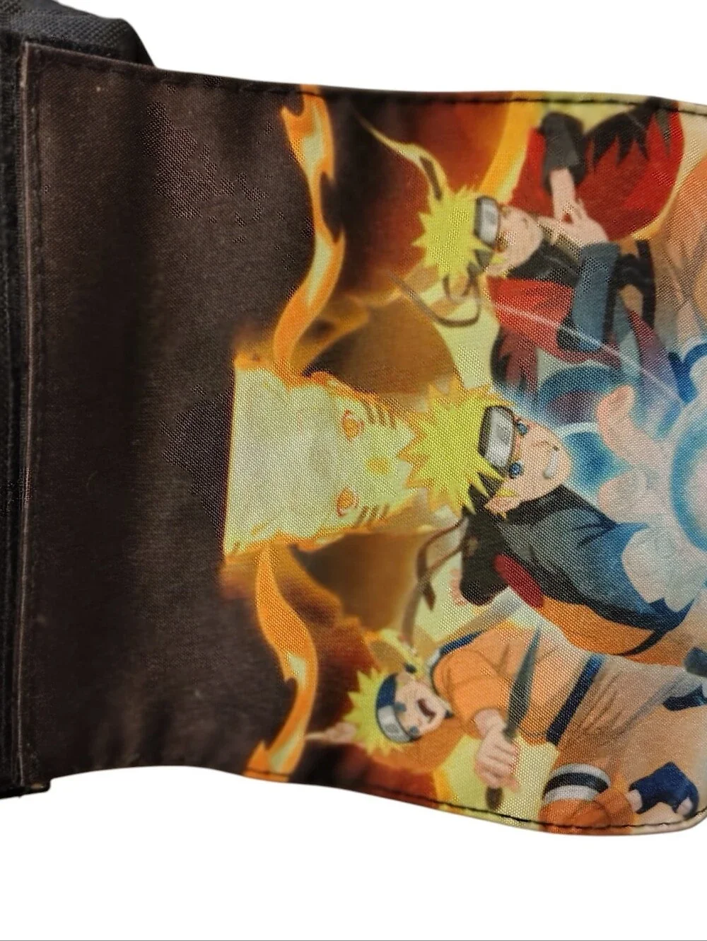 Naruto Anime Pencil Case | Multi‑Compartment Organizer | New Without Tags
